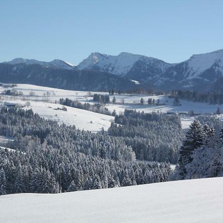 Ferienwohnung Nagelfluh Allgaeu Oberreute Exterior photo